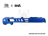 INFINITY CUSTOM X SNA WE SPEC MK2 CNC ALUMINUM SLIDE FOR HI-CAPA 5.1-BLUE