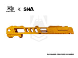 INFINITY CUSTOM X SNA WE SPEC MK2 CNC ALUMINUM SLIDE FOR HI-CAPA 5.1-GOLD