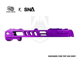 INFINITY CUSTOM X SNA WE SPEC MK2 CNC ALUMINUM SLIDE FOR HI-CAPA 5.1-PURPLE