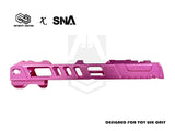 INFINITY CUSTOM X SNA WE SPEC MK2 CNC ALUMINUM SLIDE FOR HI-CAPA 5.1-PINK