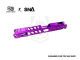 INFINITY CUSTOM X SNA WE SPEC MK2 CNC ALUMINUM SLIDE FOR HI-CAPA 5.1-PURPLE