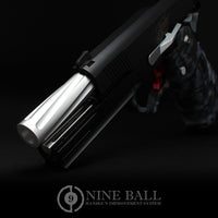 NINE BALL Twisted Fixed Outer Barrel for Hi-CAPA 5.1-SILVER