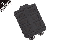 PSIGEAR Skewer Laser-cut Rifle Compact Mag Pouch - BLACK