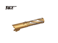 5KU STAINLESS STEEL 4.3 TORNADO THREADED FIXED OUTER BARREL FOR HI-CAPA-GOLD
