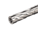5KU STAINLESS STEEL 4.3 TORNADO THREADED FIXED OUTER BARREL FOR HI-CAPA-SILVER