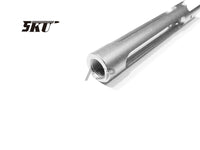 5KU LIGHT WEIGHT FLUTED FIXED OUTER BARREL FOR HI-CAPA-SILVER