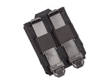 PSIGEAR Skewer Laser-cut Rifle Compact Mag Pouch - BLACK