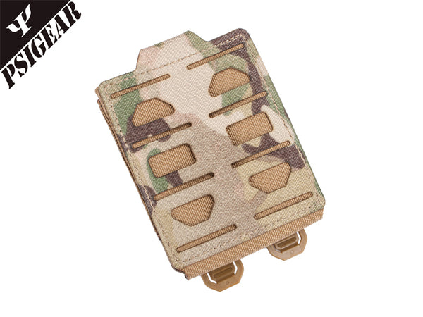 PSIGEAR Skewer Laser-cut Rifle Compact Mag Pouch - MULTICAM