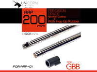 UNICORN 200mm HIGH PRECISION 6.01mm INNER BARREL SET-FOR AAP01