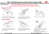 MAPLE LEAF MLC-338 SNIPER RIFLE-DELUX EDITION-OD (560FPS)
