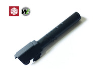 WE/AW THREADED OUTER BARREL FOR G17/18-SHARKS CUT BLACK