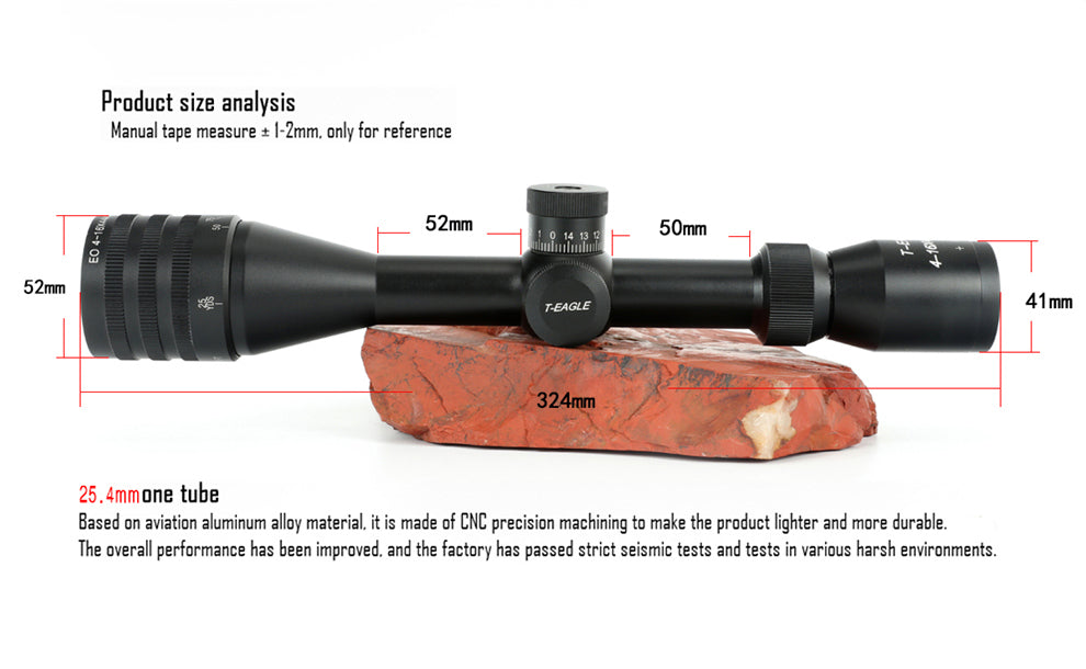 TEAGLE EO416X44AOE HK RIFLE SCOPE AIRSOFTPH