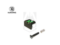 KJW FIBER OPTIC REAR WINDAGE FOR HI-CAPA