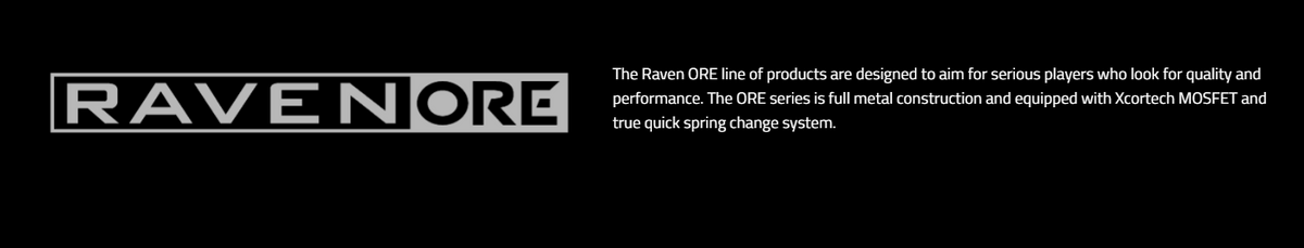 RAVEN ORE TAC1 BK – AIRSOFTPH