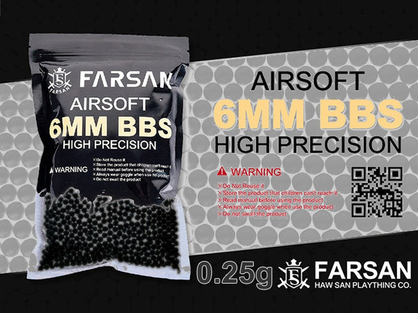 FARSAN 0.25g High Precision Black 1kg