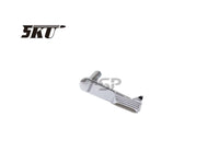 5KU STI STYLE STAINLESS STEEL SLIDE STOP FOR HI CAPA-SILVER