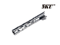 5KU STAINLESS STEEL TORNADO THREADED FIXED OUTER BARREL FOR HI-CAPA-SILVER